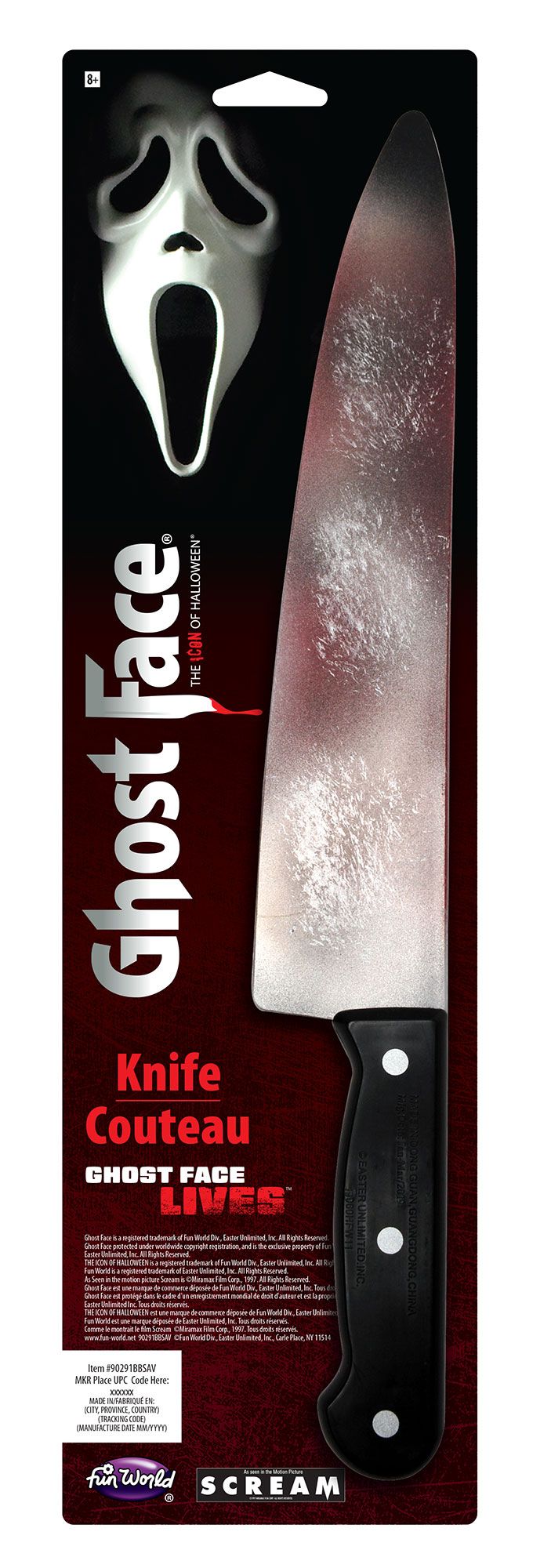 Couteau Ghost Face