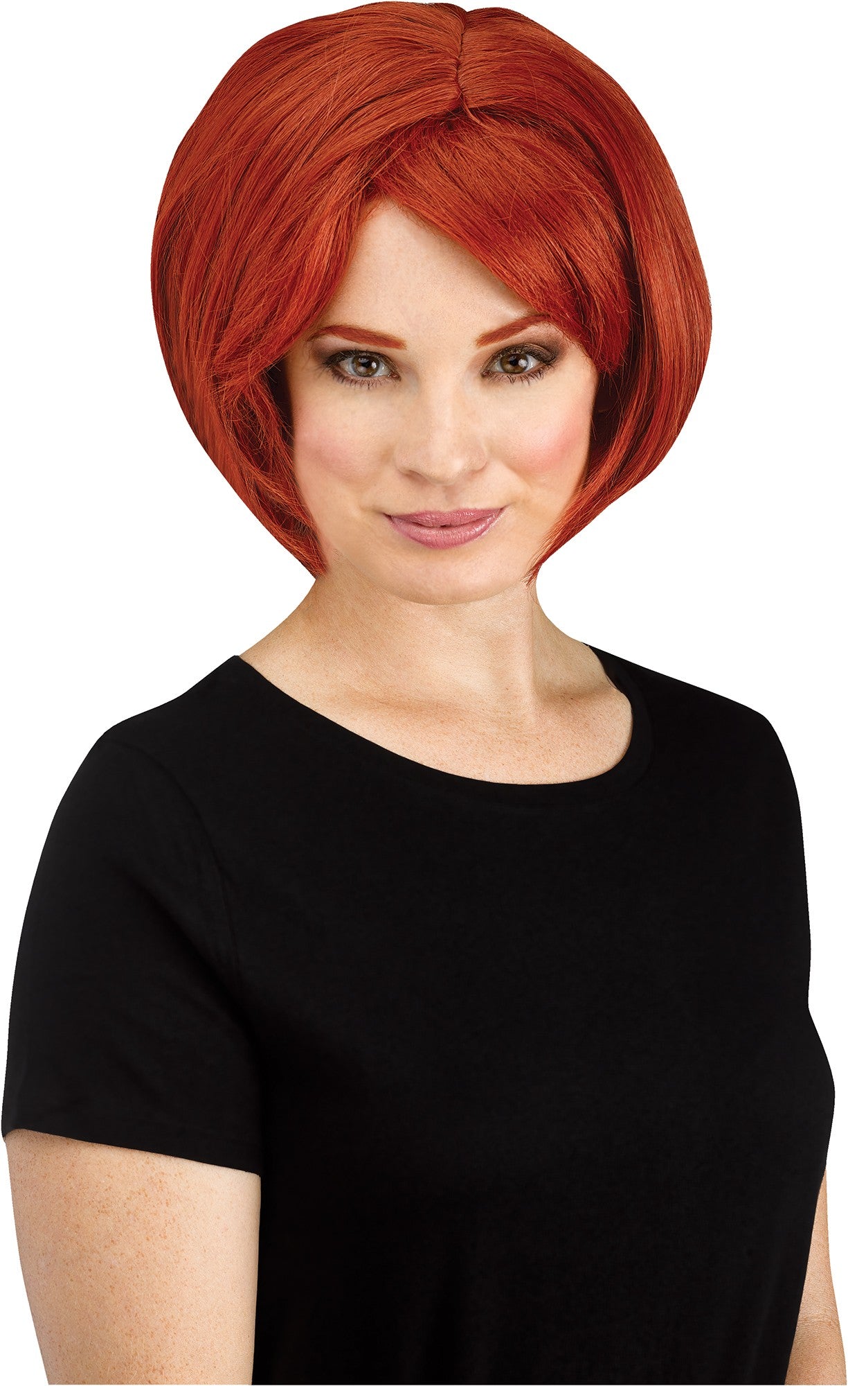 Perruque Convertible (3 en 1) - Roux - Adulte