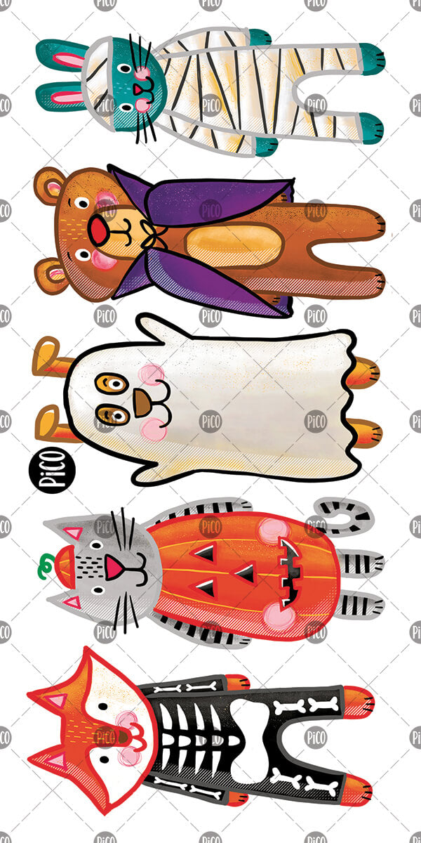 Pico Tatoo - Les animaux costumés