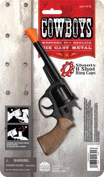 Pistolet de Cowboy - Métal