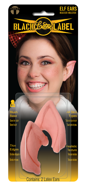 Oreilles - Elf - Black Label Latex - Fx Transfers