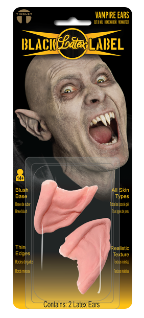 Oreilles - Vampire - Black Label Latex - Fx Transfers