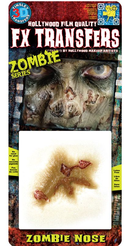 Tattoo Fx Tranfers - Nez de zombie