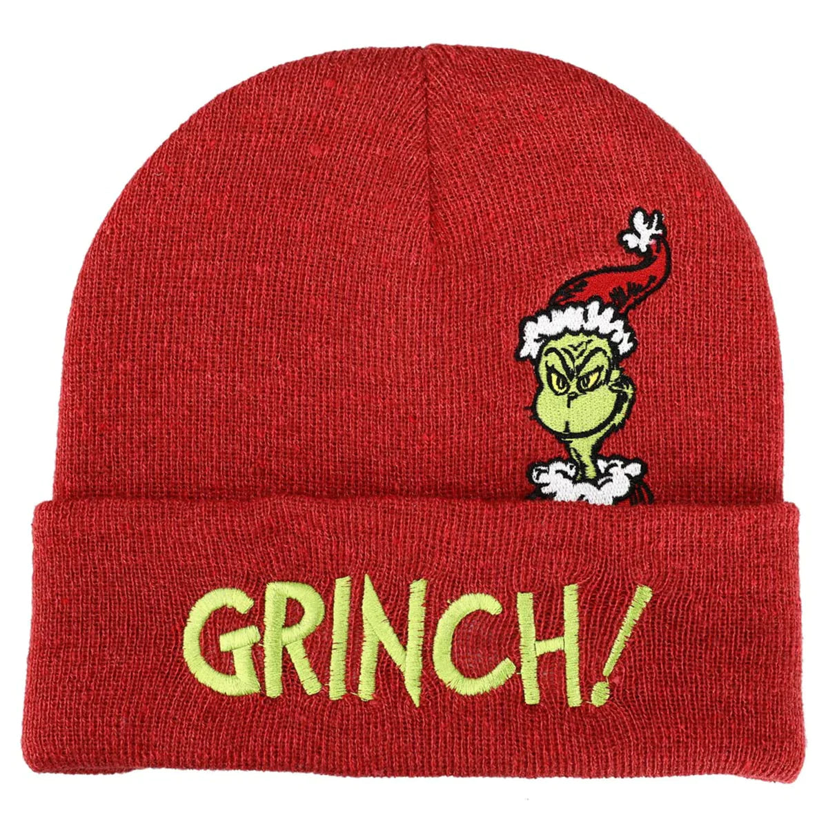 THE GRINCH - Peek-A-Boo Red Beanie