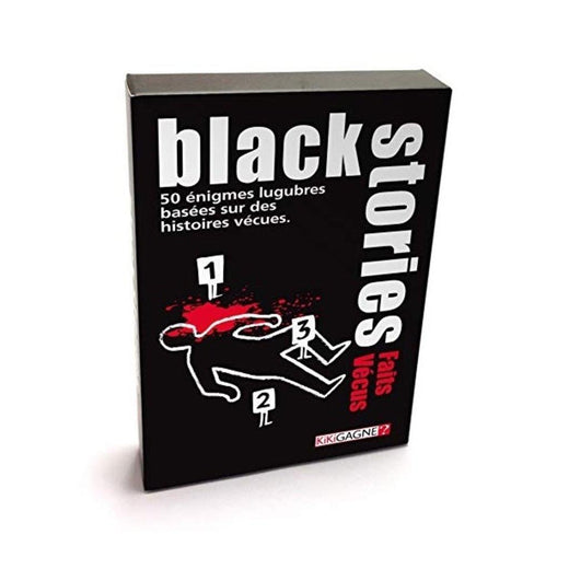 Black Stories: Faits Vécus (fr) - Jeux de société - Boo'tik d'Halloween