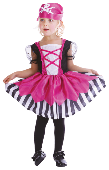 Costume de pirate rose - Bambin - Costume - Boo'tik d'Halloween