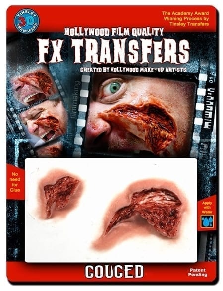 Tatouage 3D Fx - Coupures au visage