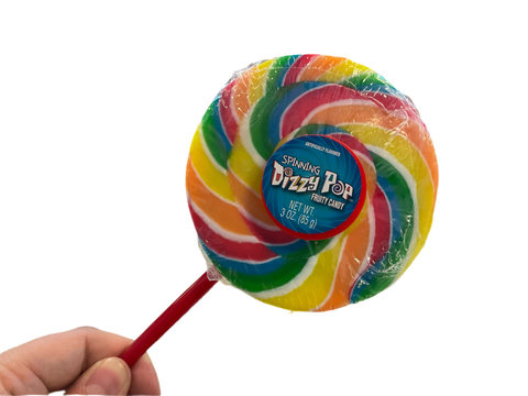 Spinning Dizzy Pop Fruity Candy