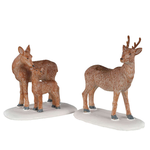 Deer family, set of 2 - Lemax Village