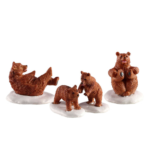 Bear family, set of 4 - Lemax Village