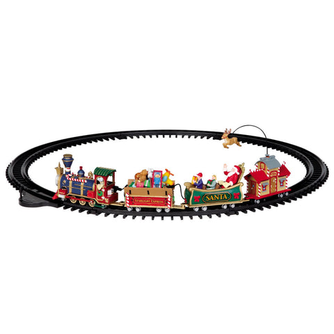 The starlight express - electric train (4.5v) - Village Lemax