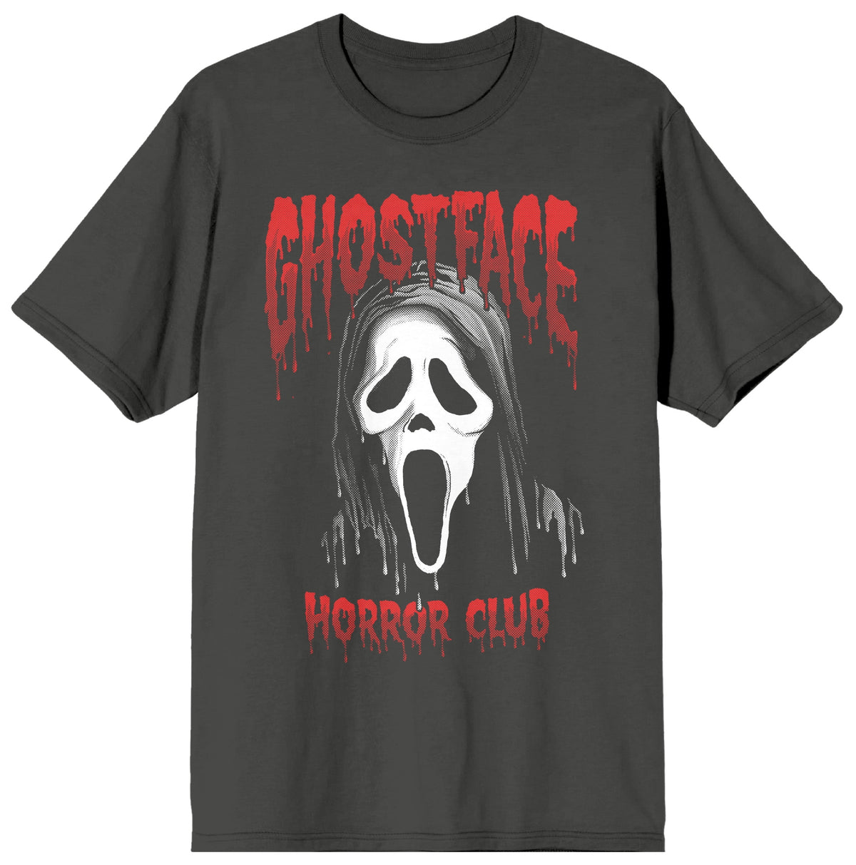 T-shirt adulte gris - Ghost Face