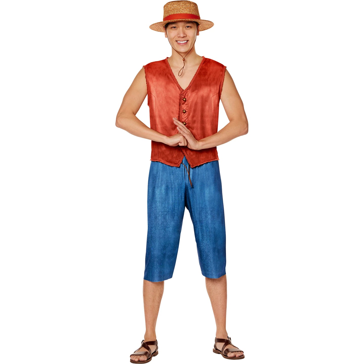 Luffy Costume - One Piece - Adult