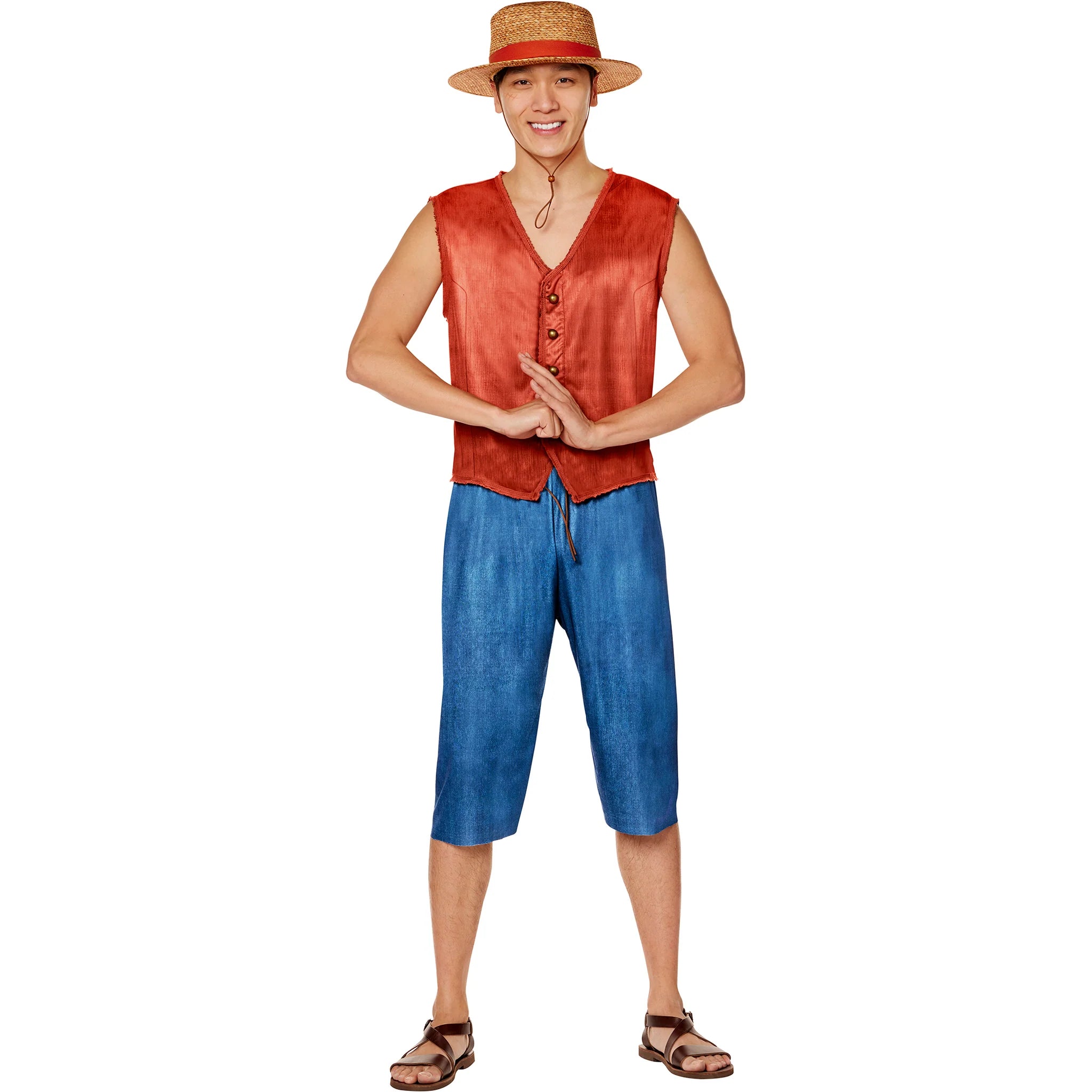 Luffy Costume - One Piece - Adult