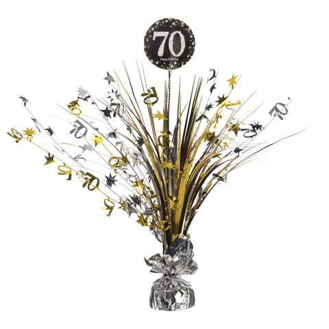 Sparkling Centerpiece - Age 70