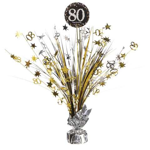 Sparkling Centerpiece - Age 80