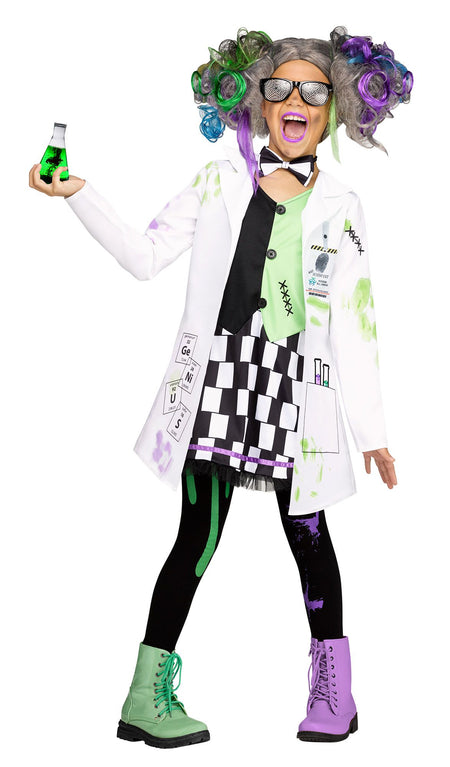 Costume fou du laboratoire - Enfant