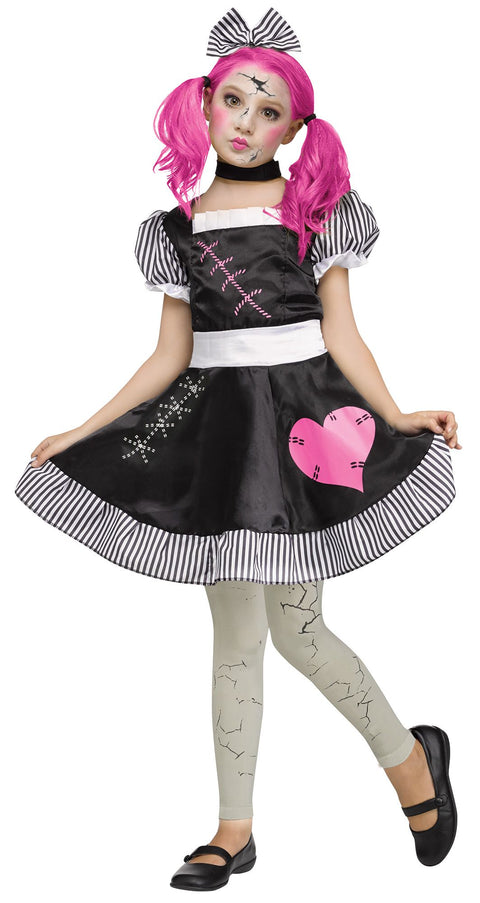 Costume de poupée cassée - Enfant