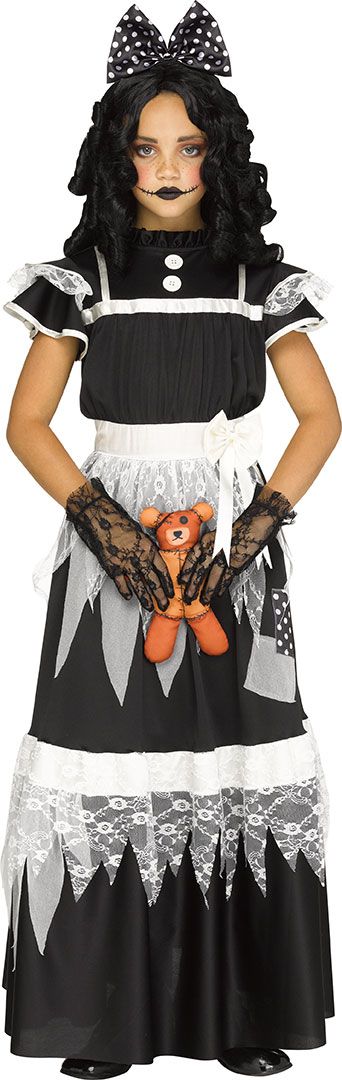 Costume de poupée mortelle victorienne - Enfant