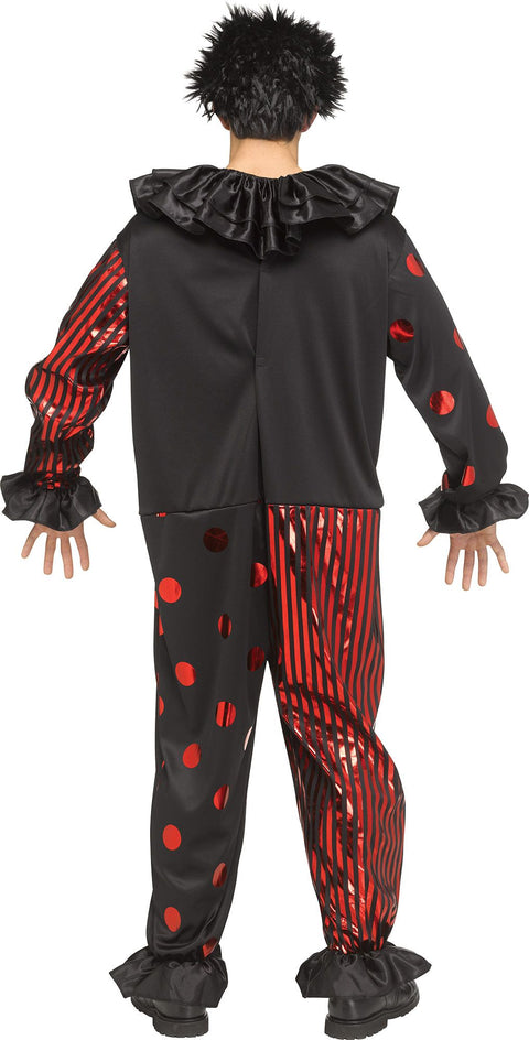 Chrome Clown Costume - Adult