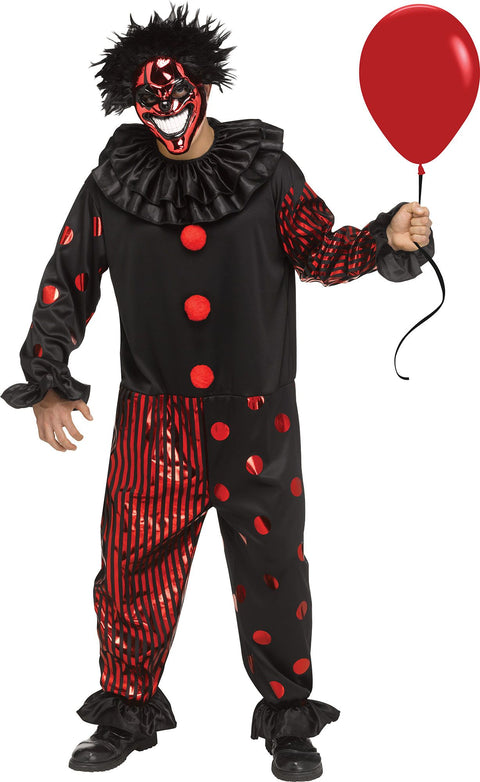 Costume de clown chromé - Adulte