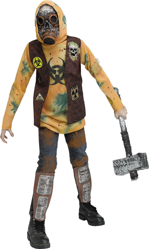 Costume guerrier post-apocalyptique - Garçon