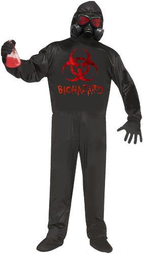 Costume combinaison BioHazard - Enfant