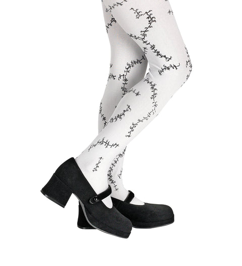 Collants - Blancs cousus - Générique - Ado