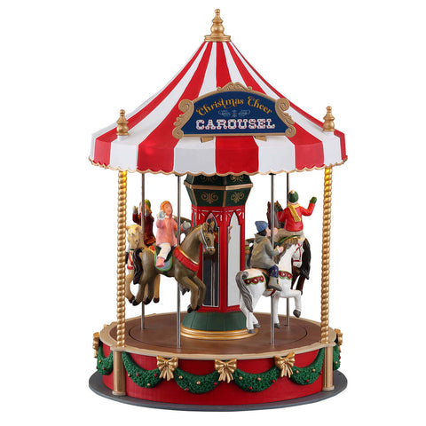 Carrousel de Noël, b/o (4.5v) - Village Lemax