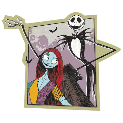 Autocollant Jack et Sally - Étrange Noël de Monsieur Jack