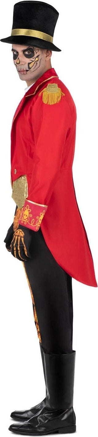 Costume De Maître De Cirque Sombre - Homme
