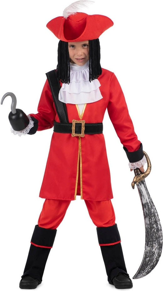 Costume De Capitaine Crochet - Enfant
