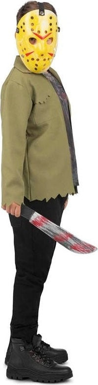 Costume De Tueur Au Masque De Hockey - Enfant