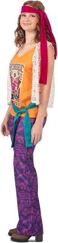 Psychedelic Hippie Costume - Woman
