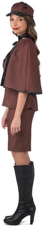 Sherlock Holmes Detective Costume - Woman