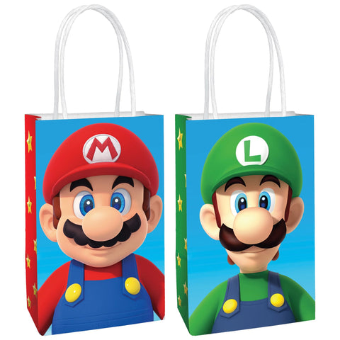 Cardboard bags - Super Mario Bros (8/pkg)