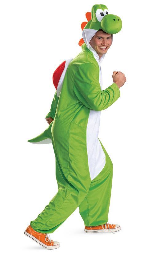 Costume - Yoshi Combinaison à capuche - Super Mario - Adulte