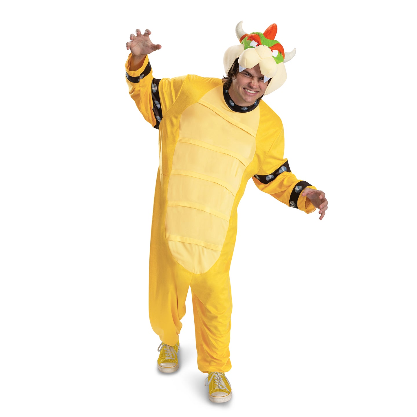 Costume - Bowser Combinaison à capuche - Super Mario - Adulte