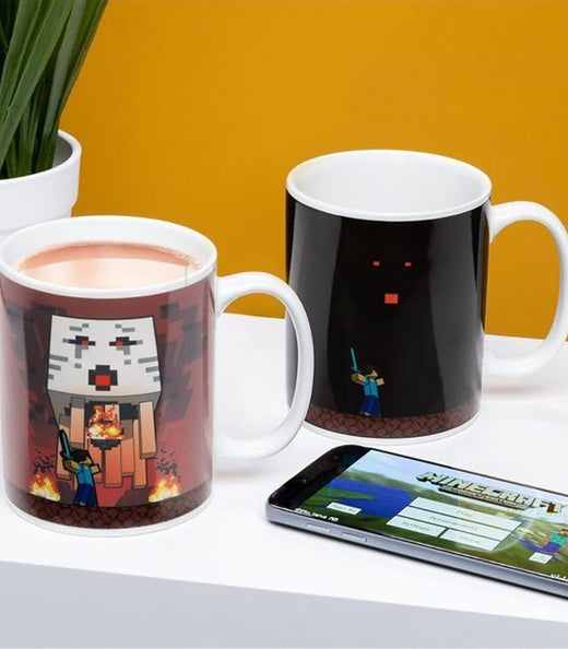 Tasse thermosensible Minecraft - Nether