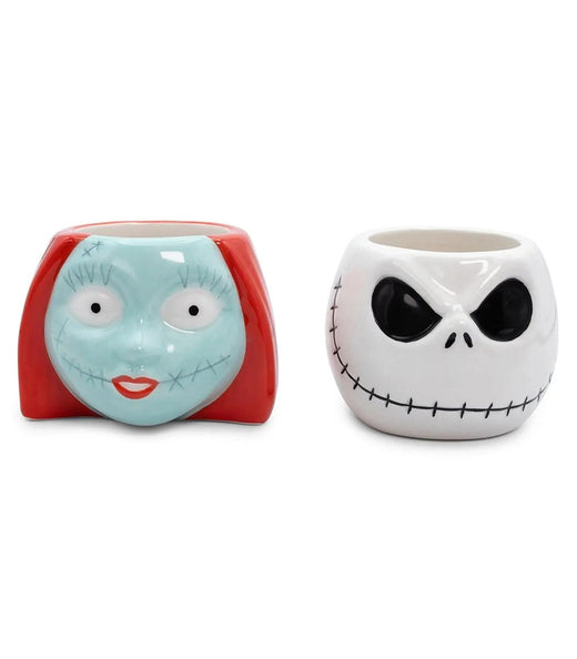 Set of 2 mini 3D cups The Nightmare Before Christmas - Jack & Sally