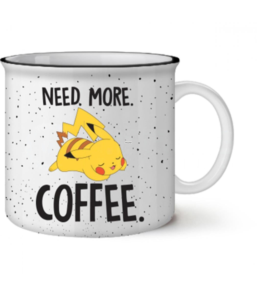 Jumbo Pokémon Camping Mug - Need more coffee