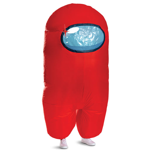 Imposteur rouge gonflable - Adulte (Among us)