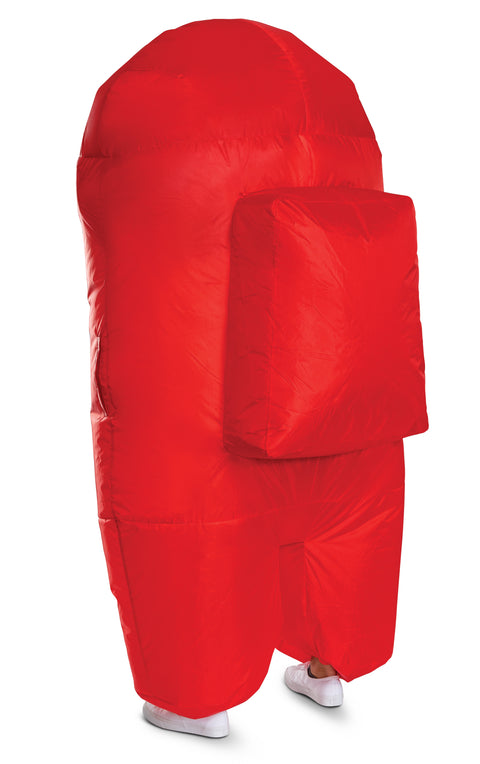 Imposteur rouge gonflable - Adulte (Among us)