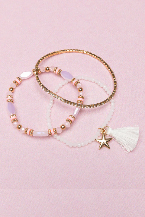 Boutique Rising Star Bracelets, 3pcs