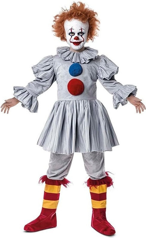 Costume De Clown Maléfique - Enfant