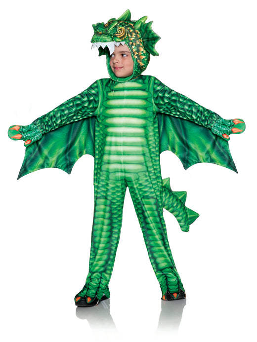 Green dragon costume - Child
