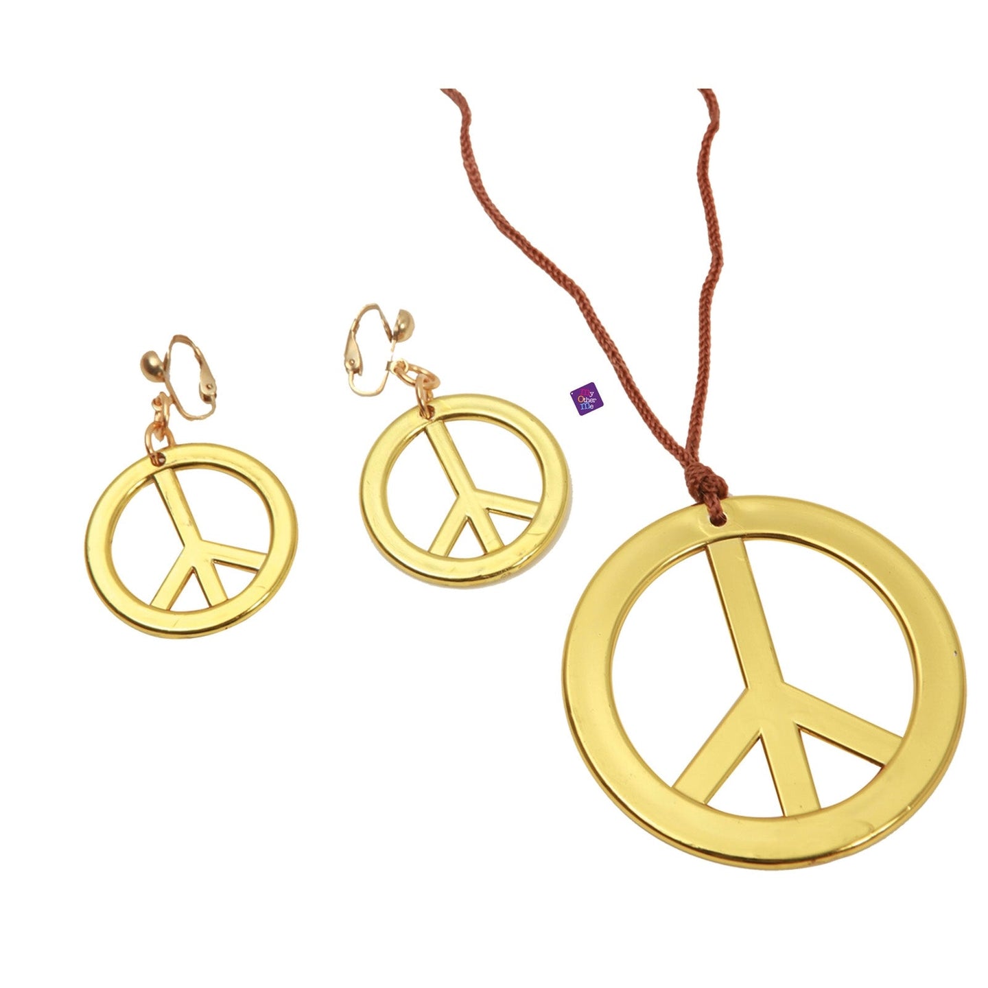 Hippie Necklace And Earrings Set