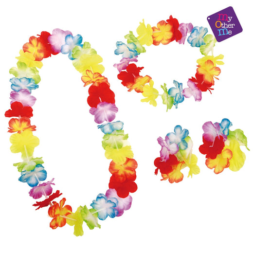 Hawaiian Necklace-Bracelet Set