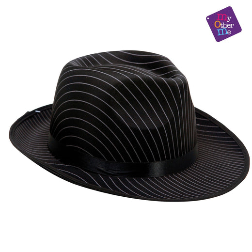 Chapeau De Gangster À Rayures
