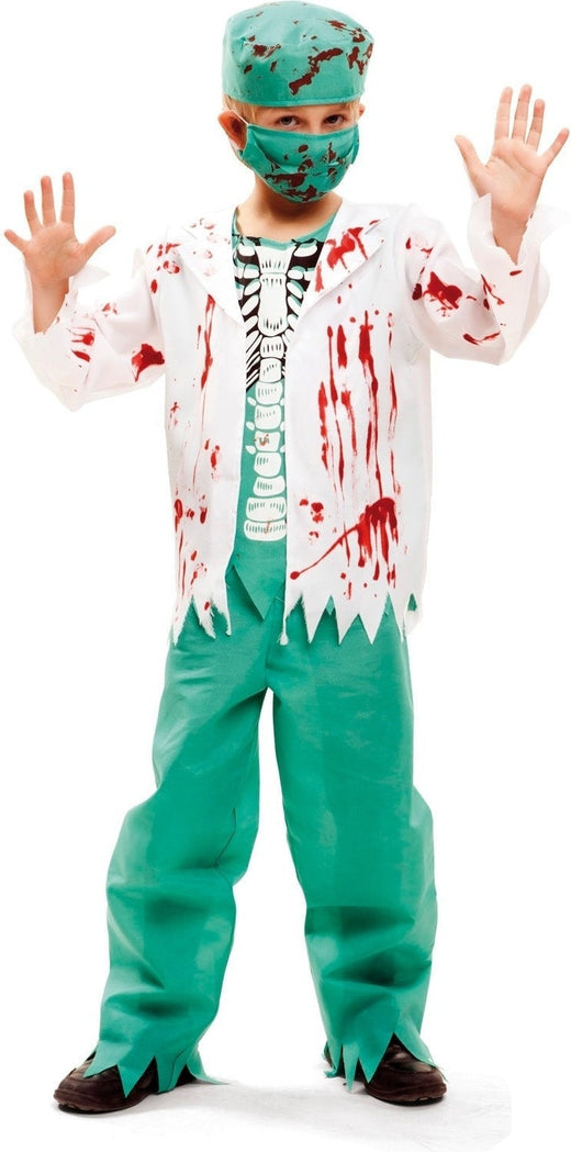 Costume De Chirurgien Squelette - Enfant